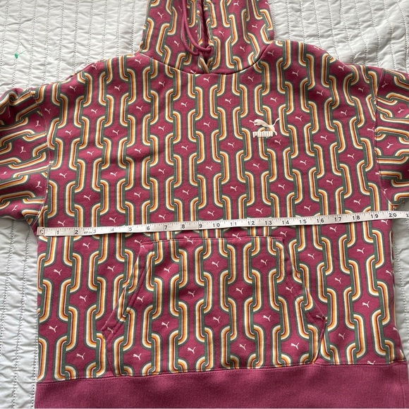 PUMA Classics 70s Psychedelic Hoodie- Medium - Picture 9 of 10